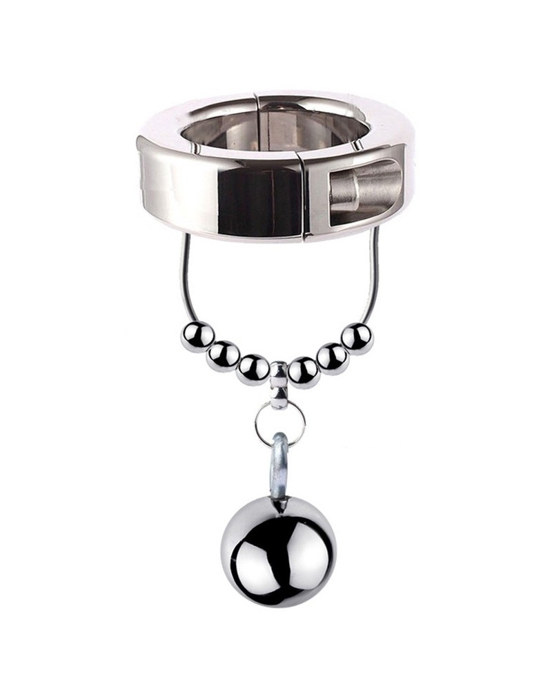 Ballstretcher en métal avec Boule Cbt Restraint S 36mm | Poids 210g sur la Boutique du Hard