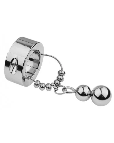 Ballstretcher en métal avec Boules Cbt Balls S 36mm | Poids 330g sur la Boutique du Hard