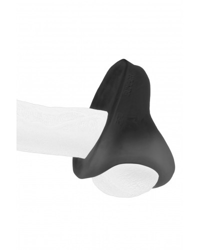 Set d'anneaux péniens en silicone The Bumper Noirs sur la Boutique du Hard