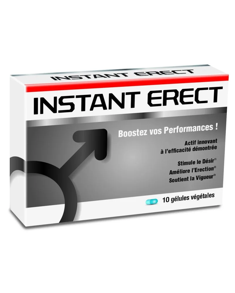 INSTANT ERECT 10 GElules pas cher