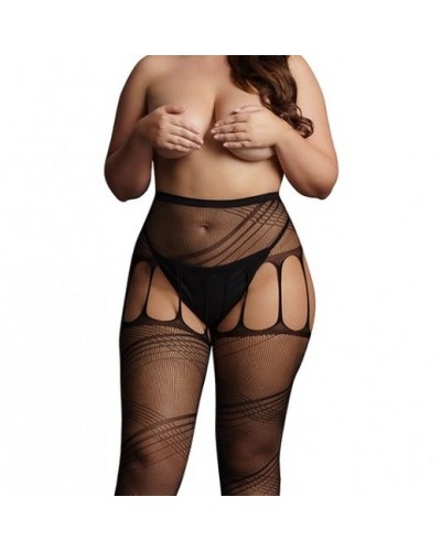 Panty CROTCHLESS CUT-OUT Noir sur la Boutique du Hard