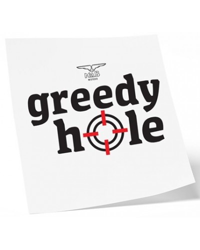 Tatouage éphémère GREEDY HOLE 10 x 10cm sur la Boutique du Hard