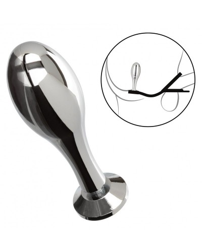 Ballstretcher et Plug bijou en métal Teardrop 8 x 2.9cm sur la Boutique du Hard