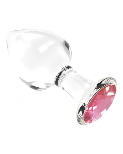 Plug Bijou en Verre Diamond Glassy S 6.5 x 2.7cm sur la Boutique du Hard