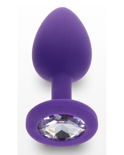 Plug Bijou Diamond Booty S 6 x 2.8cm Violet sur la Boutique du Hard