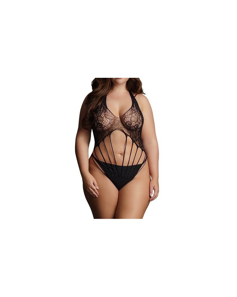 Body STRAPPY LACE Noir sur la Boutique du Hard