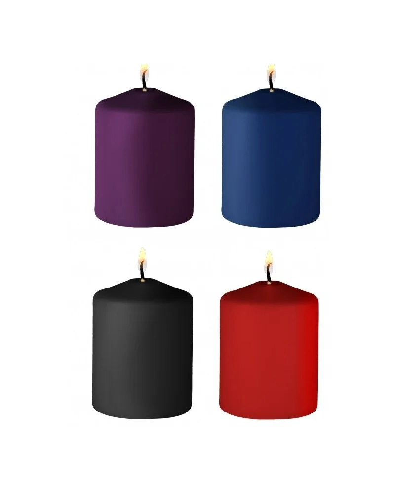 Lot de 4 bougies Tease Candle Parfums variés 24g sur la Boutique du Hard