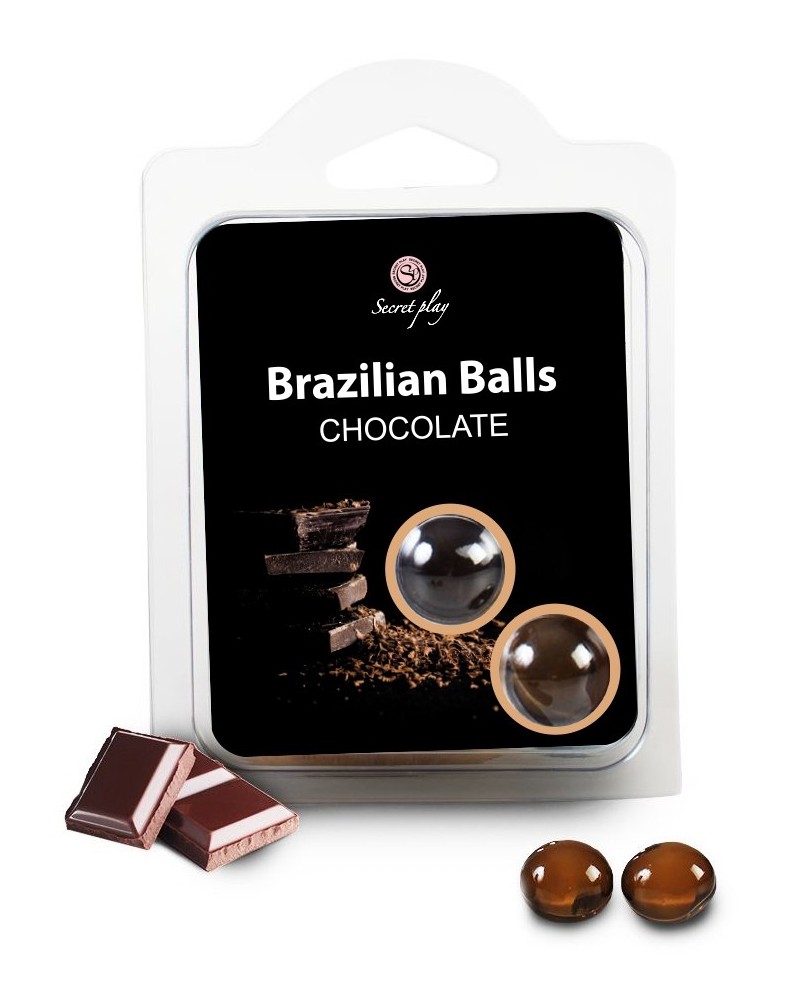 Boules de massage BRAZILIAN BALLS Chocolat sur la Boutique du Hard