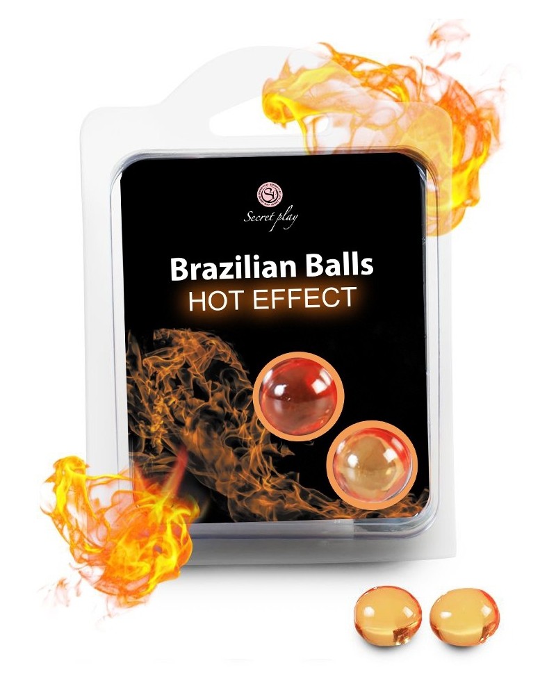 Boules de massage BRAZILIAN BALLS Effet chaud sur la Boutique du Hard