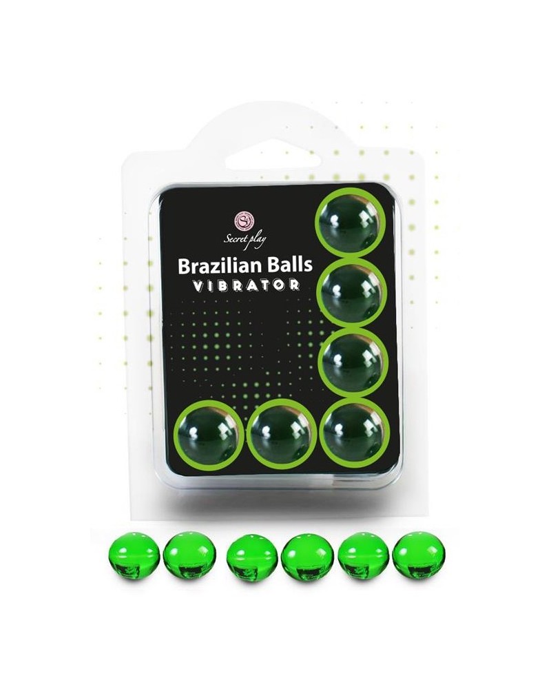 Boules de massage Brazilian Balls Vibrator x6 sur la Boutique du Hard