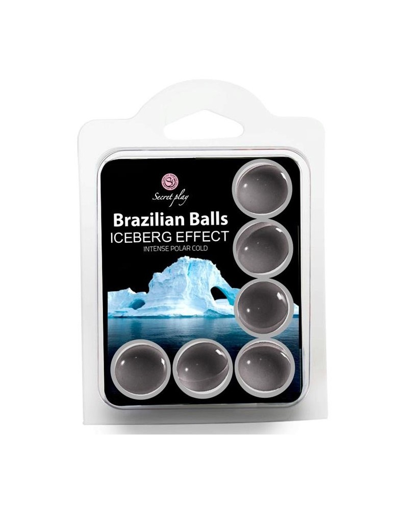 Pack de 6 Boules de massage Brazilian Balls Effet Iceberg sur la Boutique du Hard