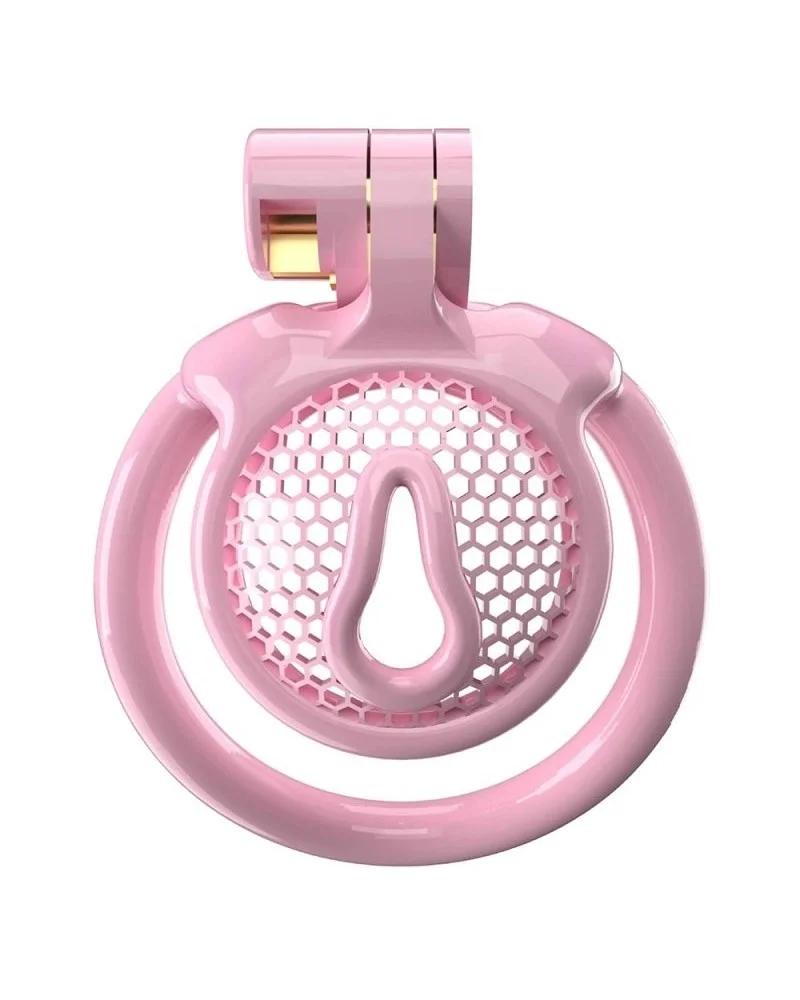 Cage de chasteté Sissy Alia 2.5 x 3 cm Rose sur la Boutique du Hard