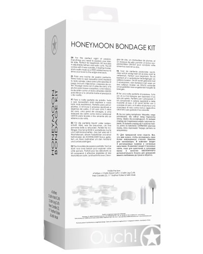Kit Bondage HoneyMoon Blanc pas cher
