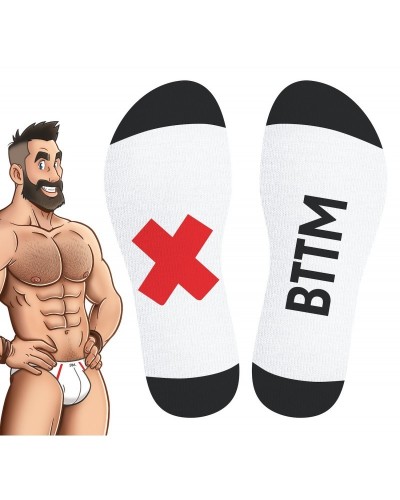 Chaussettes blanches Bttm SneakXX sur la Boutique du Hard