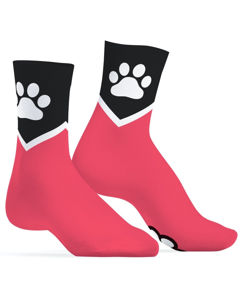 Chaussettes Paw Kinky Puppy Roses sur la Boutique du Hard