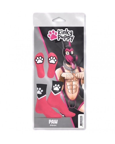 Chaussettes Paw Kinky Puppy Roses sur la Boutique du Hard