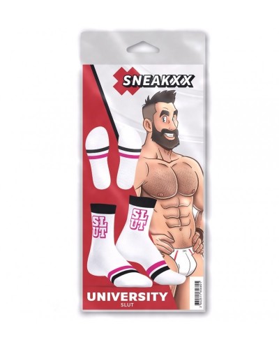 Chaussettes Slut University SneakXX sur la Boutique du Hard