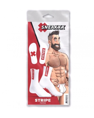 Chaussettes Stripe Fisted SneakXX sur la Boutique du Hard