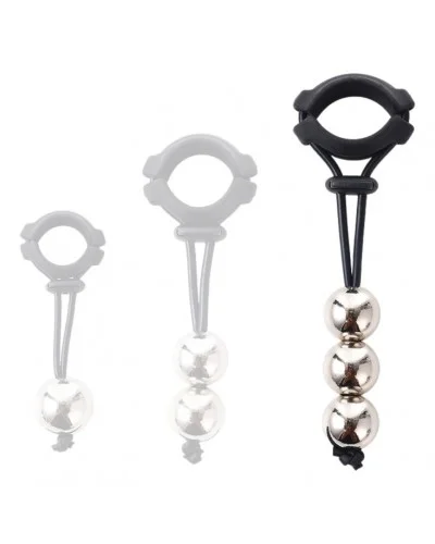 Anneau avec boules pendantes Cock Head Ball L | Poids 520g sur la Boutique du Hard