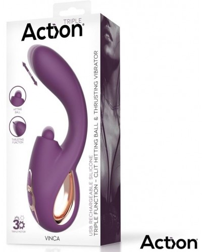 Stimulateur de Clitoris Vinca 11 x 3.6cm sur la Boutique du Hard