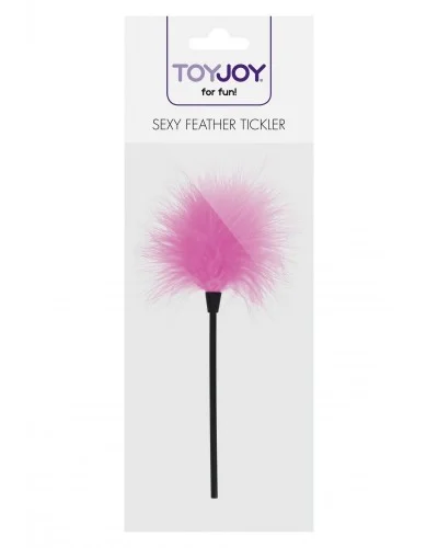 Mini Plumeau Sexy Feather 22cm Rose sur la Boutique du Hard