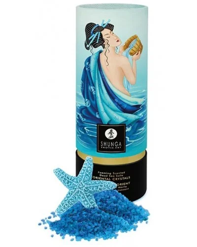 Cristaux de Bain moussant OCEAN TENTATION Shunga 500g sur la Boutique du Hard