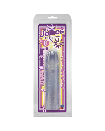 Dildo Classic Dong 19 x 4cm Transparent sur la Boutique du Hard