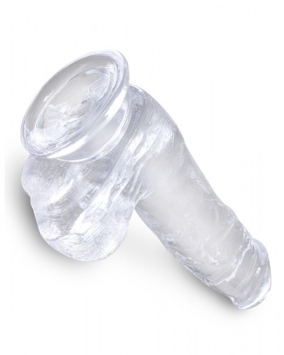 Gode transparent king Cock 13.5 x 3.5cm sur la Boutique du Hard