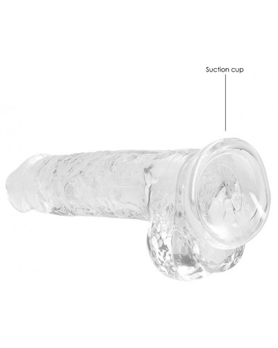 Gode Crystal Clear 16 x 4cm Transparent sur la Boutique du Hard