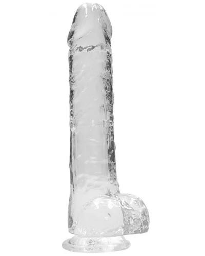 Gode Crystal Clear 19 x 4.5cm Transparent sur la Boutique du Hard