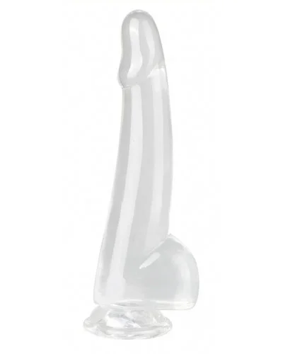 Gode transparent Clear Dong L 14 x 4.5cm sur la Boutique du Hard