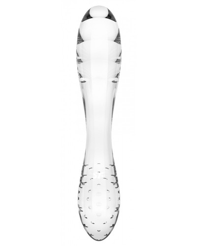 Gode en verre Dazzling Crystal 1 - 18 x 3.6cm Transparent sur la Boutique du Hard