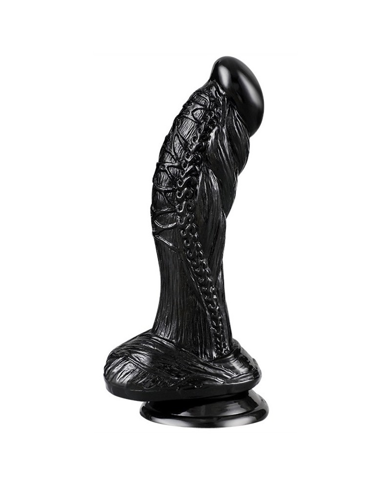 Gode Monster Seemus 15 x 4.5cm Noir sur la Boutique du Hard