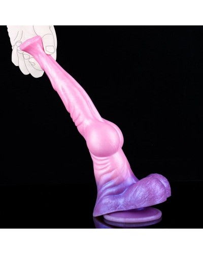 Gode Pinky Stallion 23 x 6cm Rose-Violet sur la Boutique du Hard