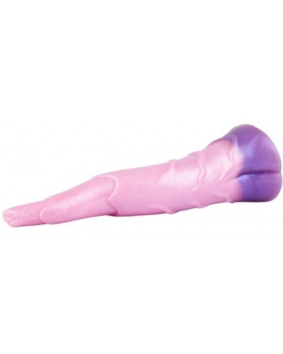 Gode Pinky Eleph 26 x 6cm Rose-Violet sur la Boutique du Hard