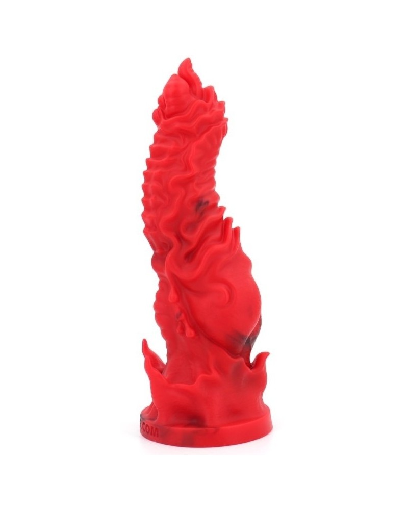 Gode Riseaf 16 x 5cm Rouge sur la Boutique du Hard