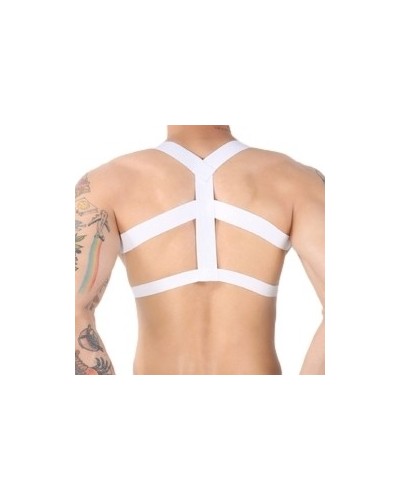 Harnais élastique Multi Band Blanc sur la Boutique du Hard