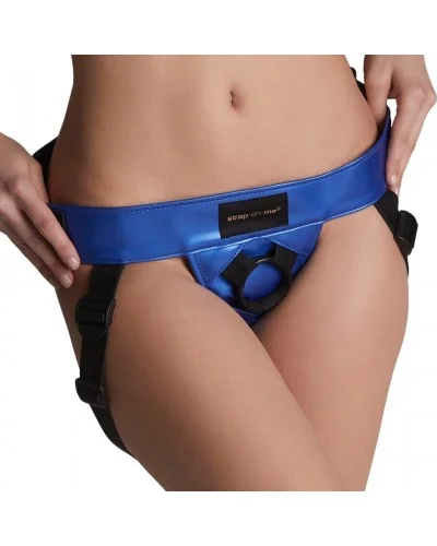 Ceinture Harnais pour Gode Strap-On-Me Bleu sur la Boutique du Hard