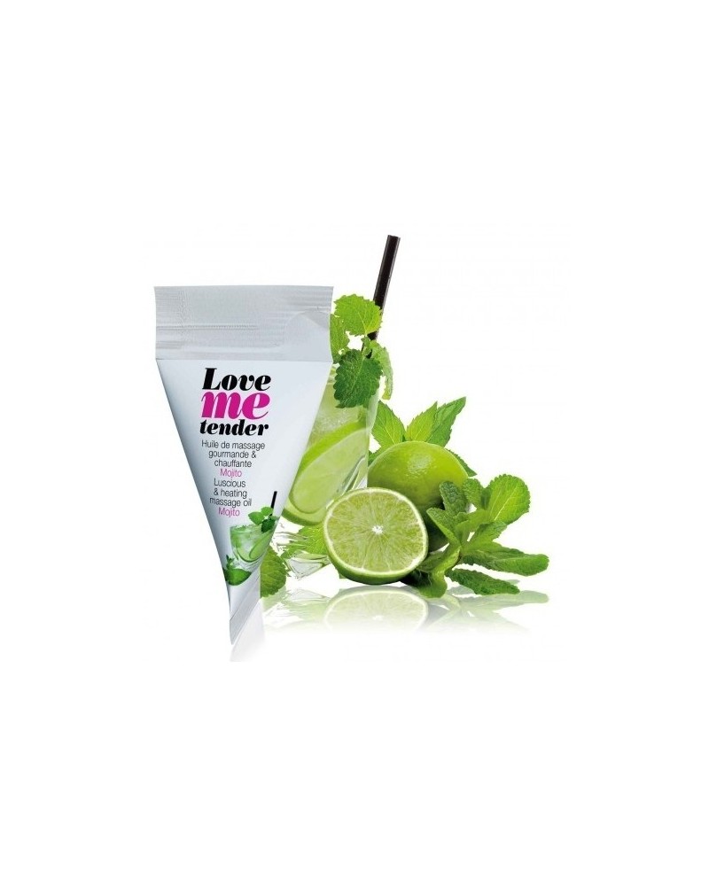 Huile de massage Love Me Tender Mojito 10ml sur la Boutique du Hard