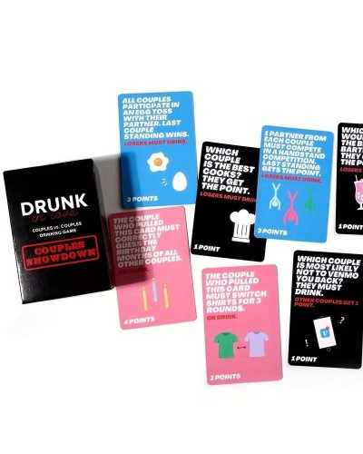 Jeu de Cartes à Boire Drunk In Love sur la Boutique du Hard