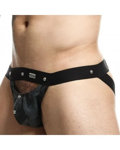 Jockstrap Peekaboo Dngeon Gris sur la Boutique du Hard