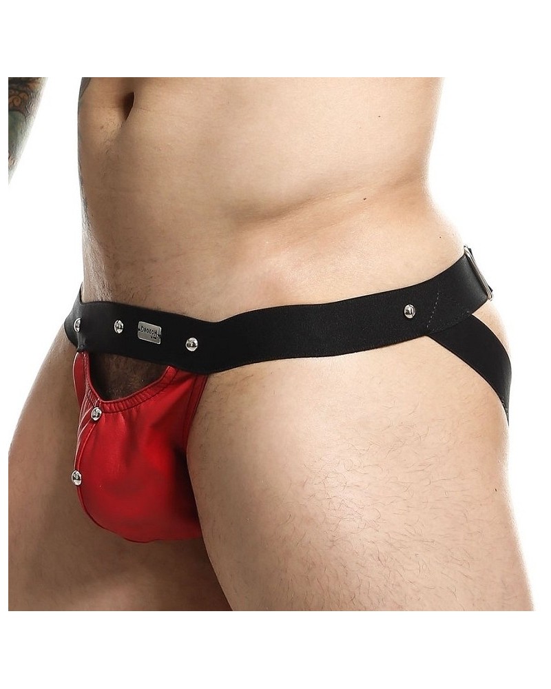 Jockstrap Peekaboo Dngeon Rouge sur la Boutique du Hard