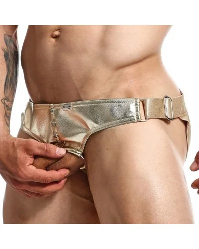 Jockstrap Cockring Dngeon Doré sur la Boutique du Hard