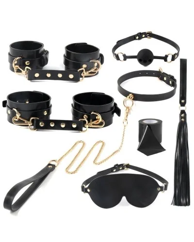 Kit d'accessoires SM avec sacoche 7 Pièces Noir sur la Boutique du Hard