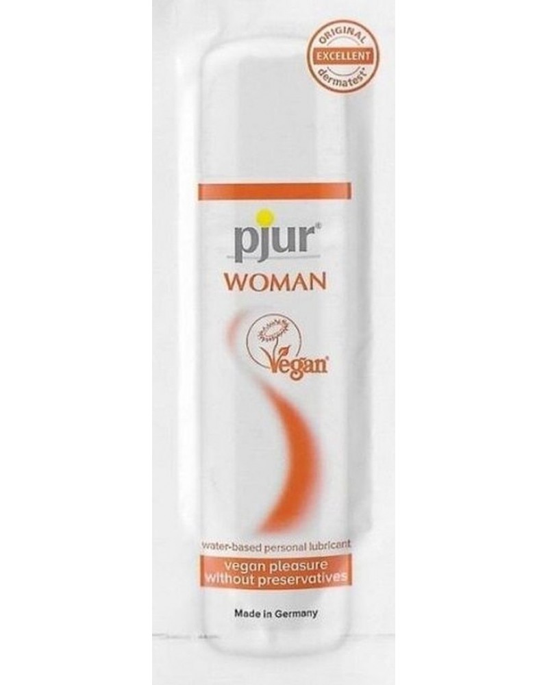 Dosette Lubrifiant Vegan Pjur Woman 2ml sur la Boutique du Hard