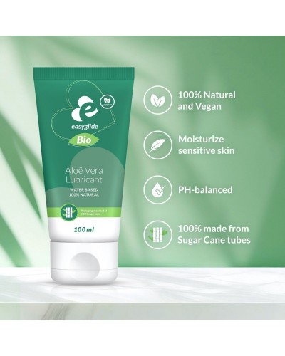 Lubrifiant Aloe Vera Bio Easyglide 100ml sur la Boutique du Hard