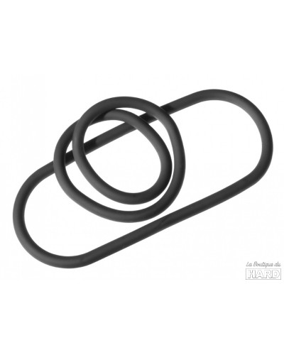 Lot 2 cockring silicone Wrap Ring 23cm pas cher