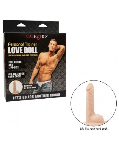 Poupée gonflable Homme Personnal Trainer Sexe 13cm sur la Boutique du Hard