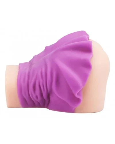 Masturbateur Fessier Mini Skirt Vagin-Anus Violet sur la Boutique du Hard