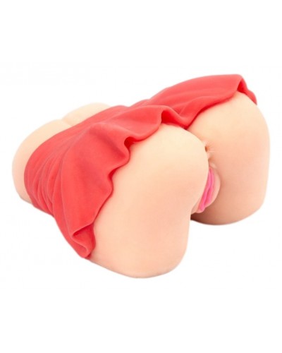 Masturbateur Fessier Mini Skirt Vagin-Anus Rouge sur la Boutique du Hard